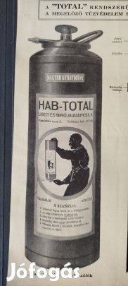 Antik irat. HAB-Total Tűzoltókészülék