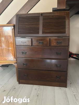 Antik íróasztal szekreter