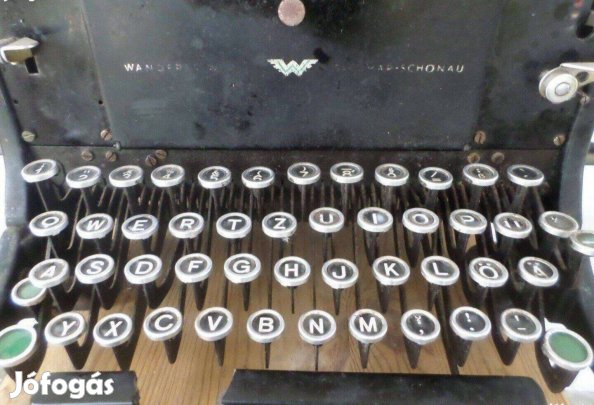 Antik írógép múzeális ritkaság 1930-as évek