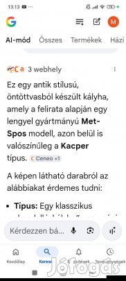 Antik kályha eladó ! 