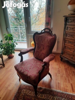 Antik karfás szék