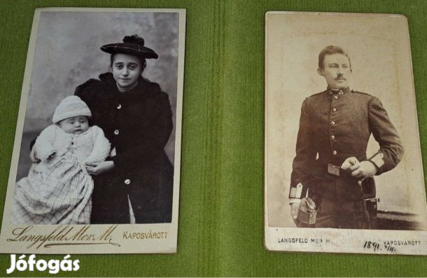 Antik kemény fotográfiák