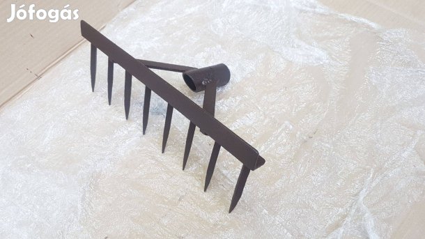 Antik kézi borona kapa kerti szerszám