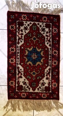 Antik kézi csomózású gyapjú futószőnyeg, imaszőnyeg, Heriz