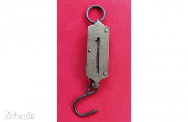 Antik kézi rugós mérleg