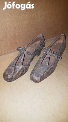 Antik kígyóbőr vagy krokodilbőr női cipő ~ 39-es méret, retro