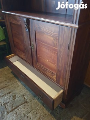 Antik könyves szekrény 