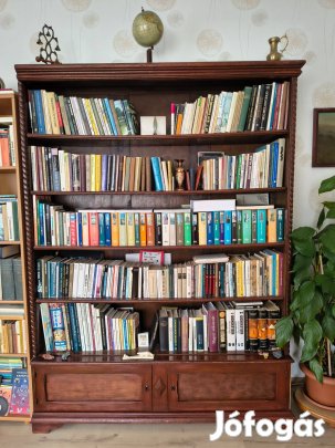 Antik könyvespolc
