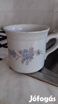 Antik kőporcelán bögre Drasche