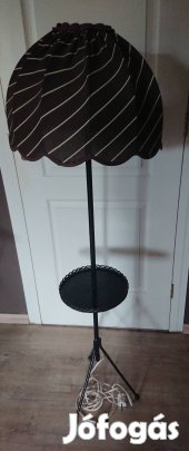 Antik kovácsoltvas állólámpa