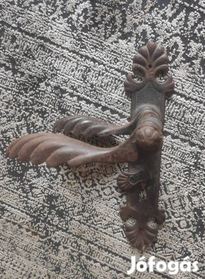 Antik kovácsoltvas kilincs