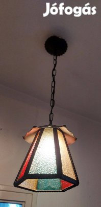 Antik kovácsoltvas lámpa