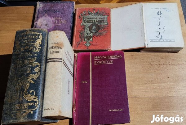 Antik magyar könyvcsomag