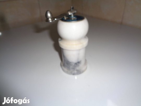 Antik márvány mini bors daráló olcsón