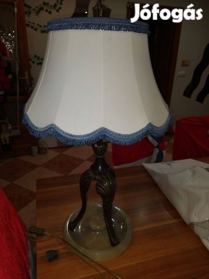 Antik márványtalpas lámpa