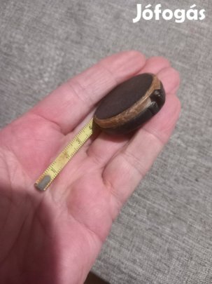 Antik mérőszalag 1m-es hibátlan