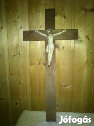 Antik nagy méretű feszület eladó!