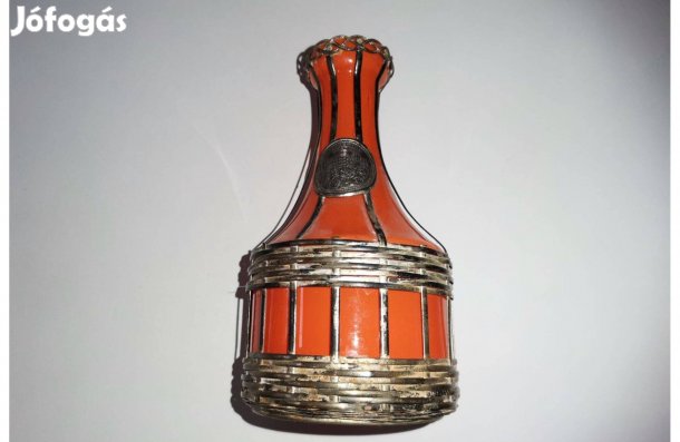 Antik narancssárga üvegváza,Heidelberg Schloss