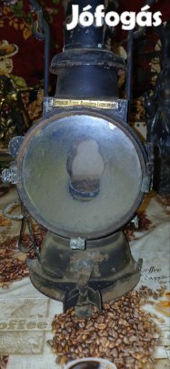 Antik német gőzmodonylámpa