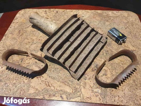 Antik ninja eszközök karmloló és boxerok tehénvakaró és kukoricamorzso