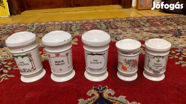 Antik patikaedény gyűjtemény eladó!
