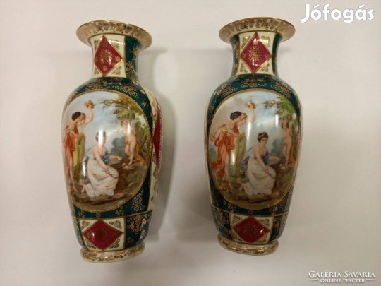 Antik porcelán vázapár