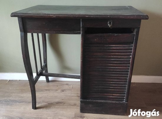 Antik redőnyös női íróasztal