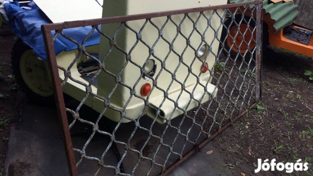 Antik régi 1920 masszív kovácsoltvas rács vasrács ajtó kapu ablak elad