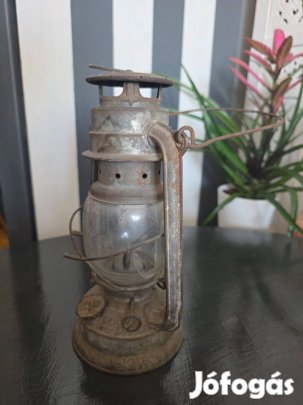 Antik régi Feuerhand No 275 petróleumlámpa - Made in Germany