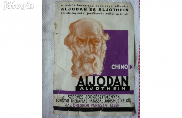 Antik reklámkiadvány eladó