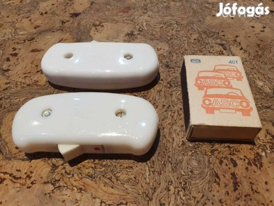 Antik retro bakelit villanykapcsolók az 50-60-as évekből újak szocreál