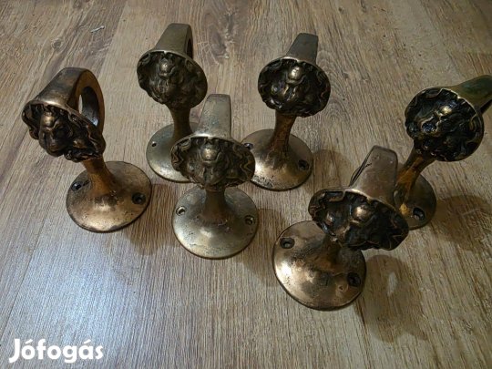 Antik réz fogantyúk ás karnistartók eladóak