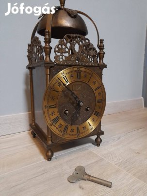 Antik réz kandalló óra eladó!