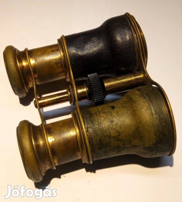 Antik réz színházi távcső