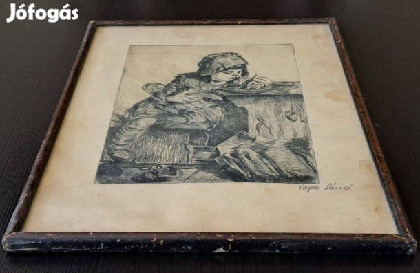 Antik rézkarc keretében