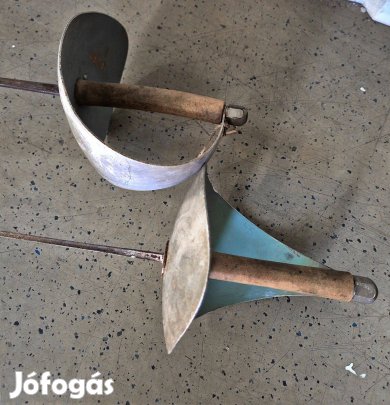 Antik sporteszköz, gyakorló párbajtőr szett vívás, 2db