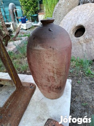 Antik szatócsbolti olajtartó