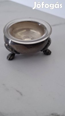 Antik szecesszíós ezüst fűszertartó