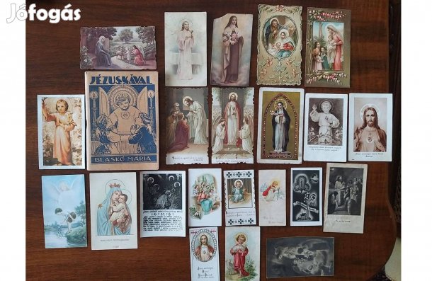 Antik szentkép imalap , imakép