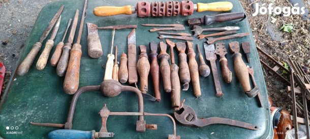 Antik szerszám gyűjtemény. Utánvét is 
