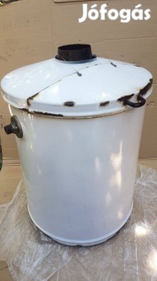 Antik szivornyás vízmelegítő tartály különlegesség eladó