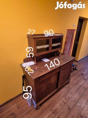 Antik tálaló komód