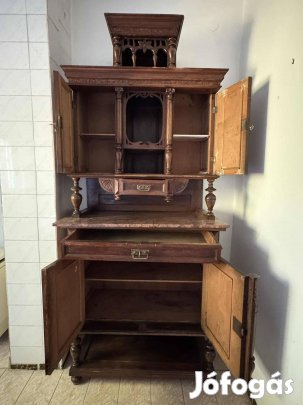 Antik tálaló szekrény nagy