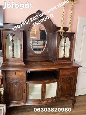 Antik tálaló tömör fa 150000 ft bp.17 ker