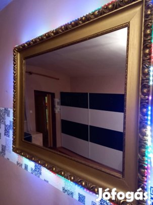 Antik tükör ökörszemes régiség eladó