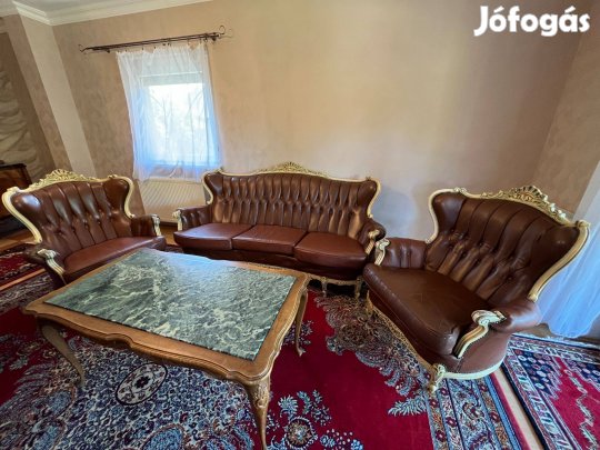 Antik ülőgarnitúra 3+1+1