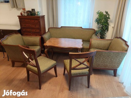 Antik ülőgarnitúra 5 részes