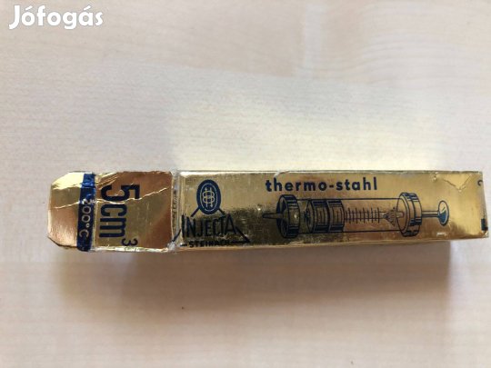 Antik üveg injekció