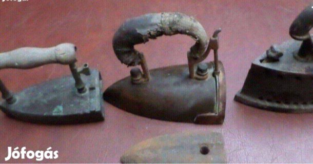 Antik vasaló gyűjtemény 60-as évek