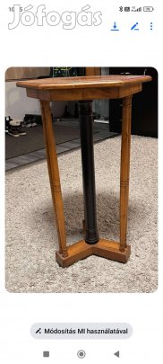 Antik virágtartó állvány posztamens 